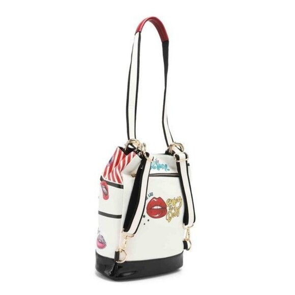 NICOLE LEE MULTIFUNCTIONAL BUCKET BAG BACKPACK main image 11